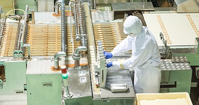 食品＆衛生工場用白衣イメージ